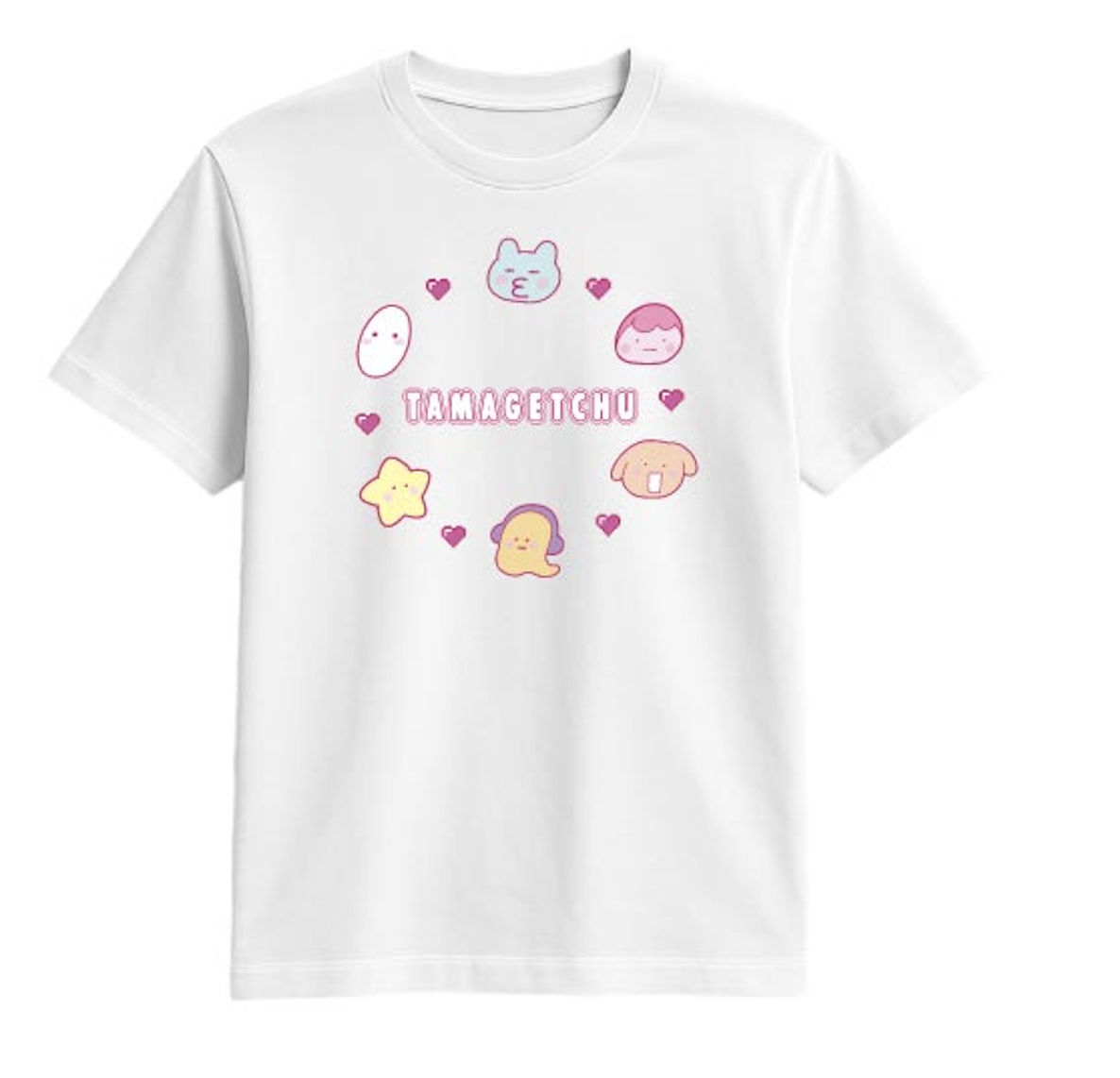 【AFTERS】 TAMAGETCHU T-SHIRT WHITE