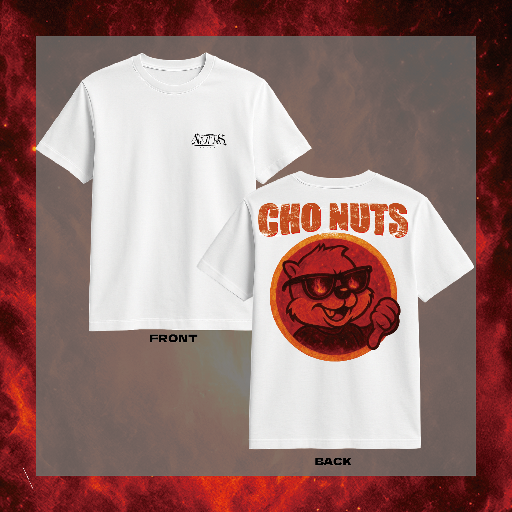 【AFTERS】 CHO NUTS T-SHIRT