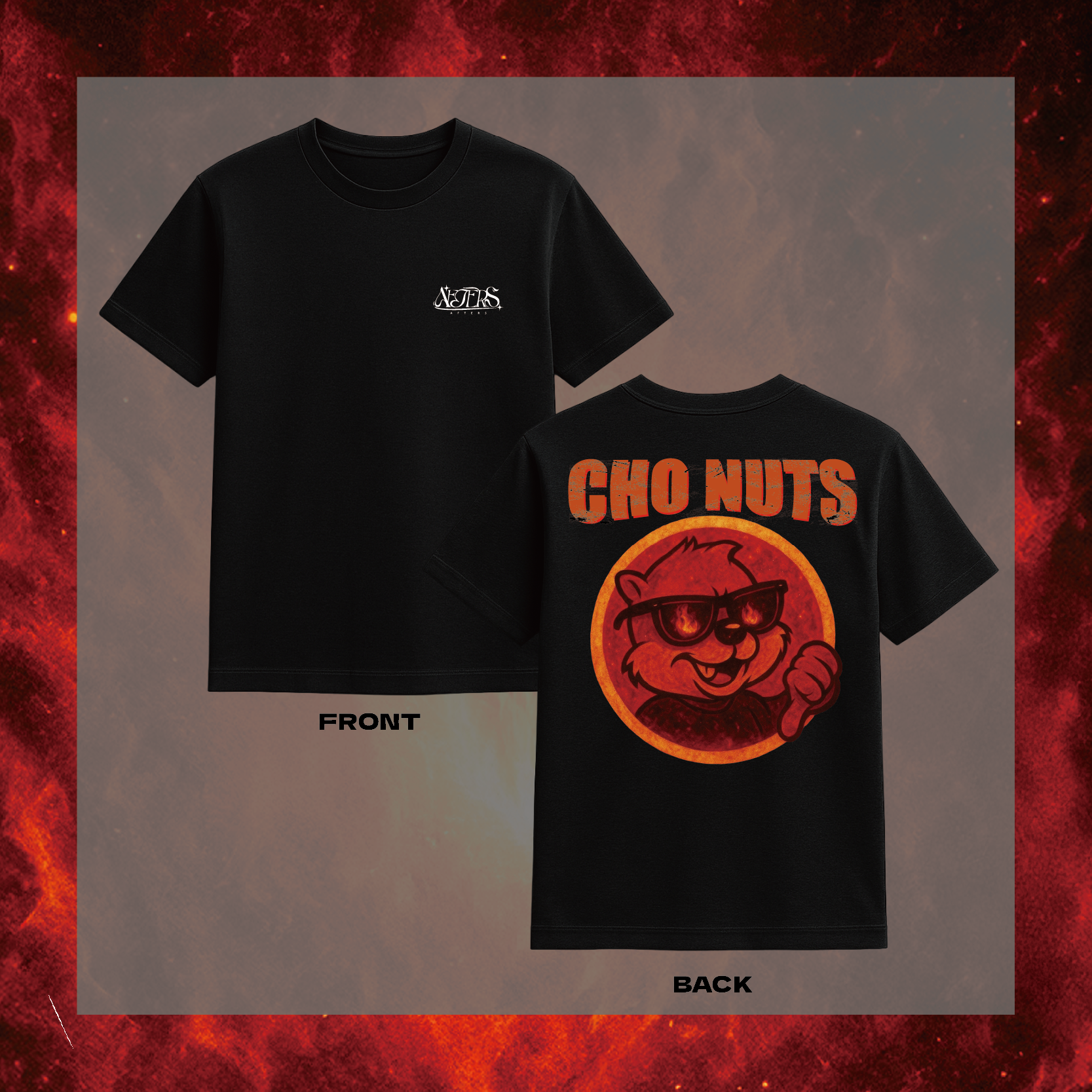【AFTERS】 CHO NUTS T-SHIRT